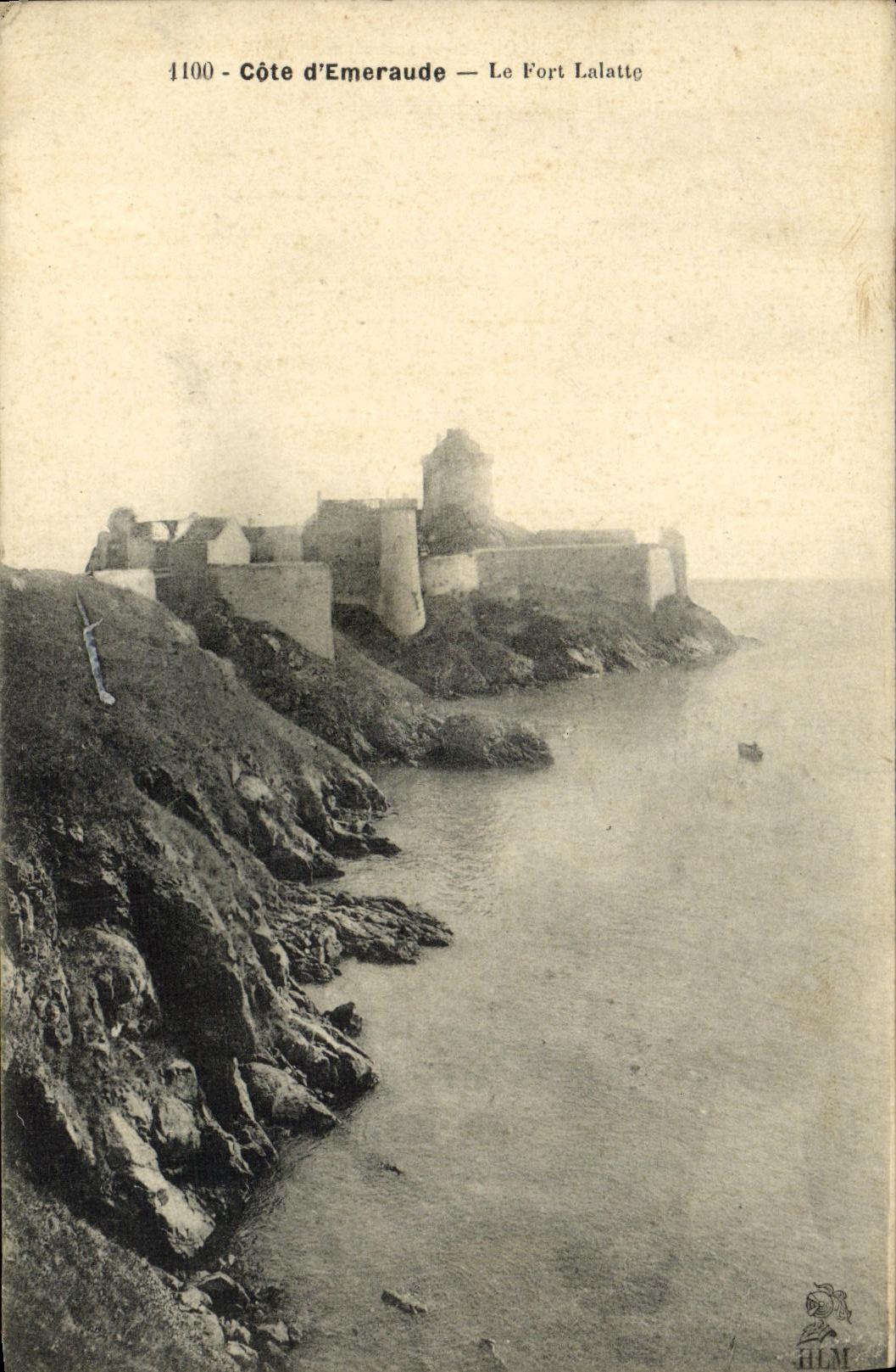 CPA Cote d emeraude Le Fort Lalatte