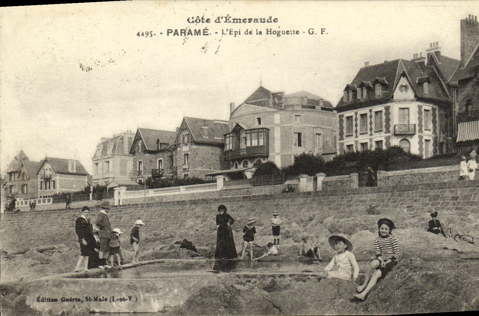 CPA Parame L Epi de la Hoguette Enfants