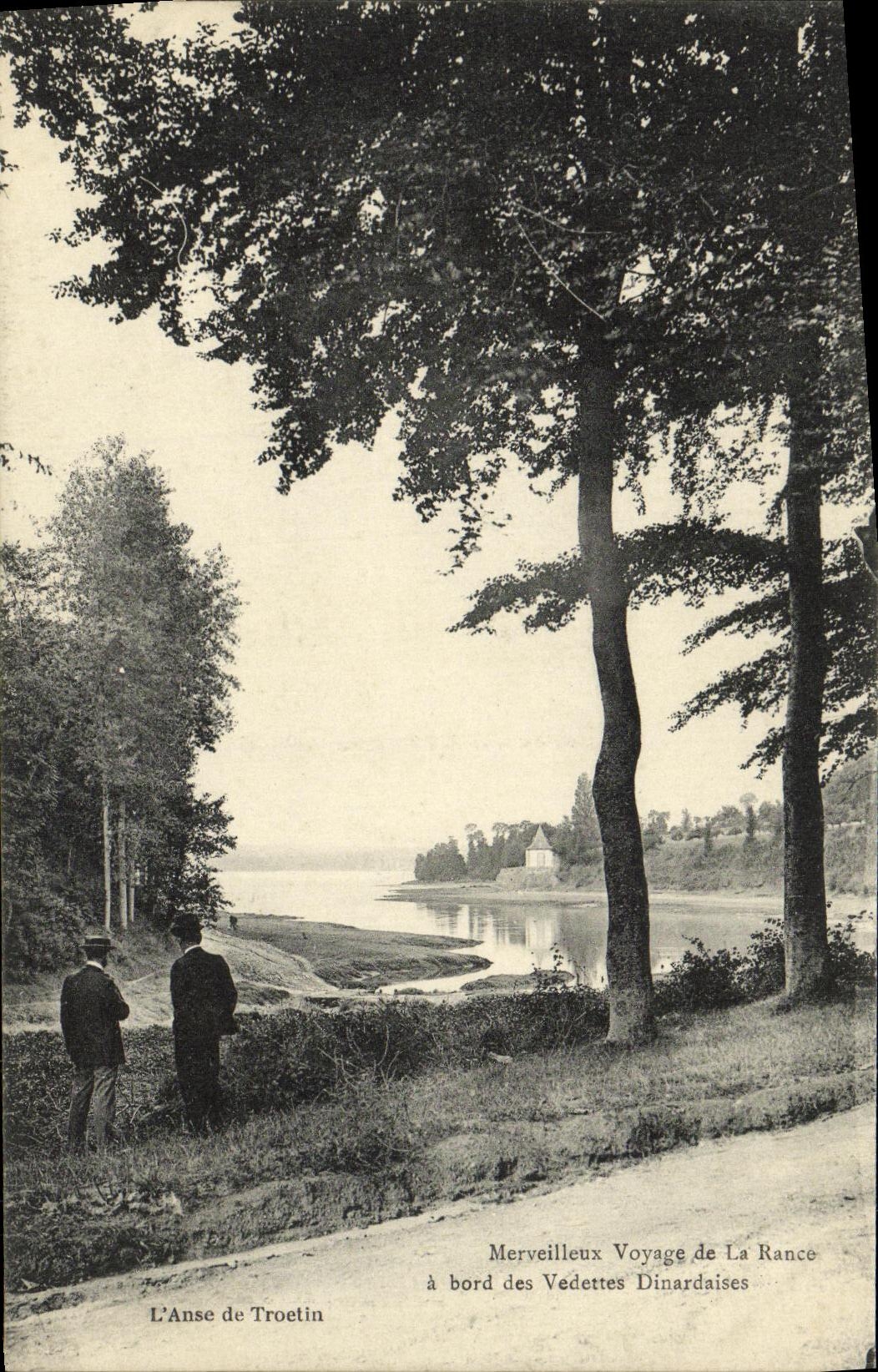 El viaje de Merveilleux de la POSTAL de la VENDIMIA de rancio tiene borde de los dinardaises de alta velocidad de las motoras