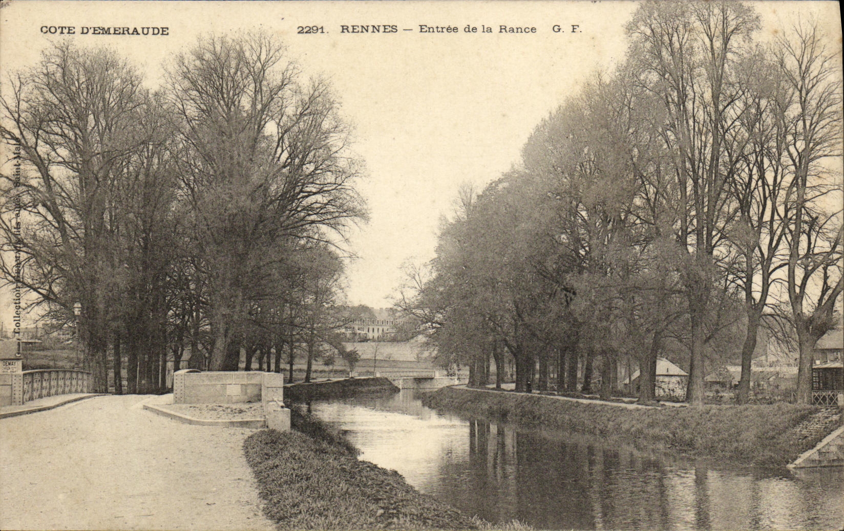 CPA Rennes Entree de la Rance