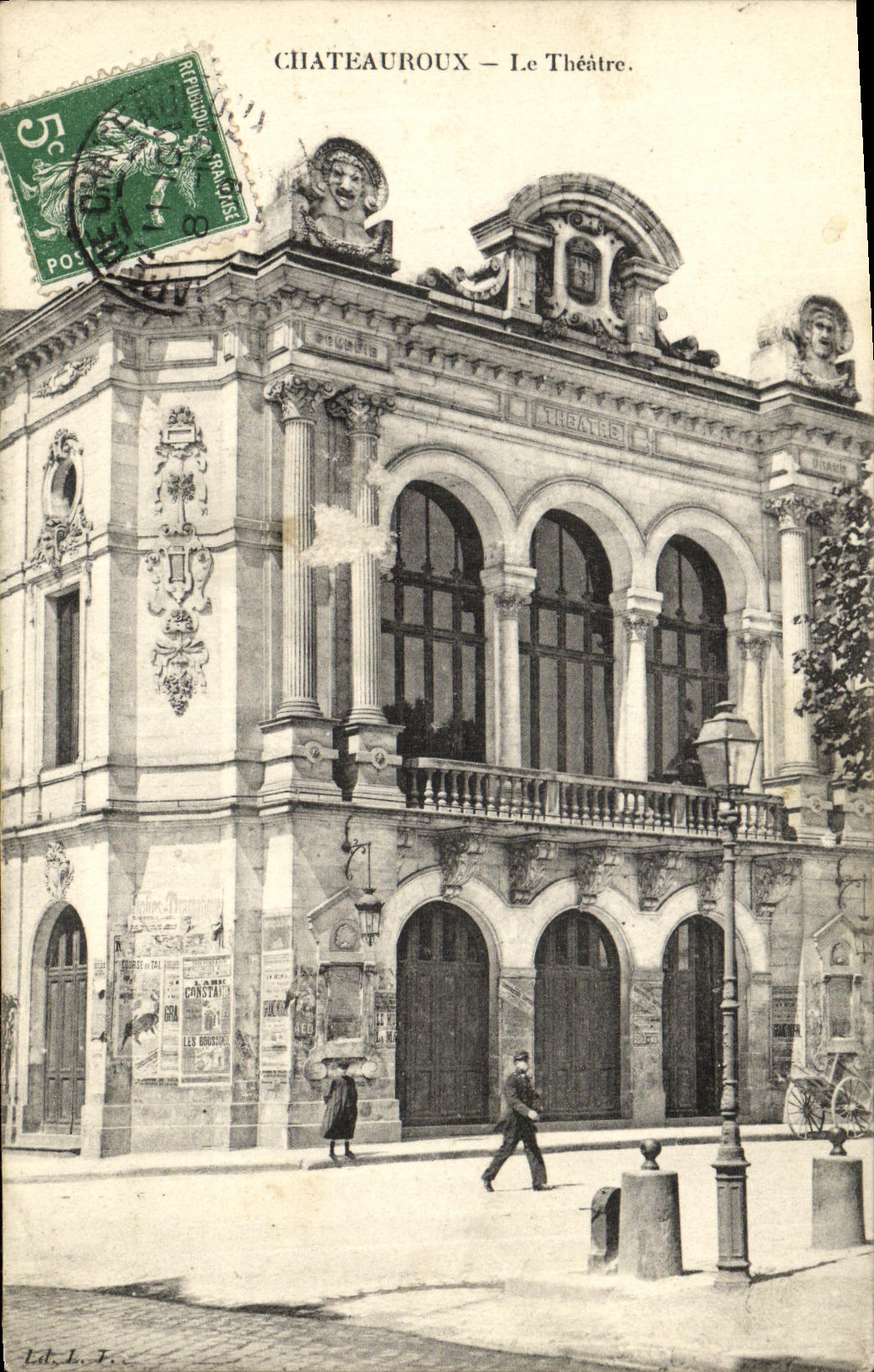 CPA Chateauroux Le Theatre