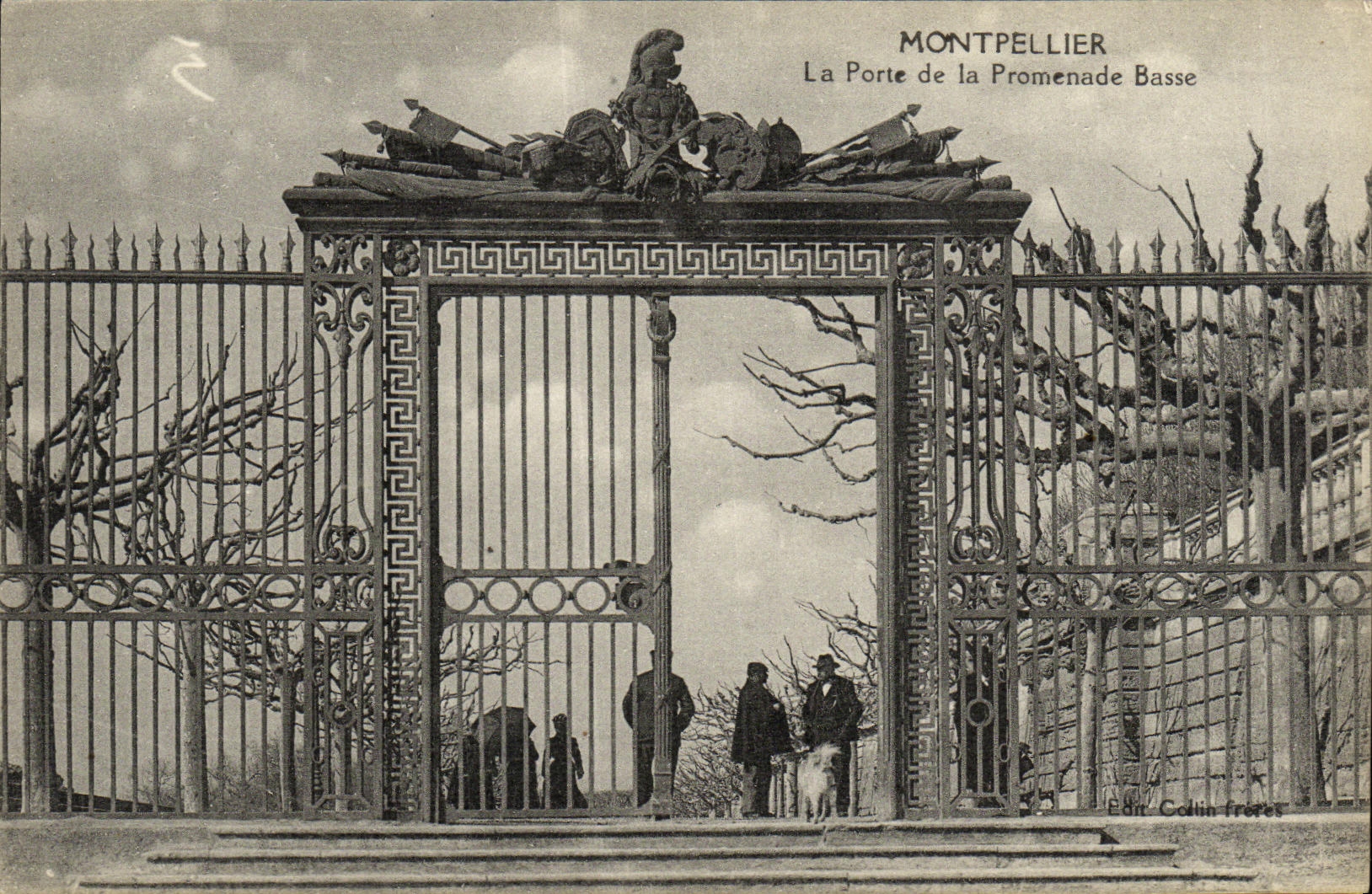 CPA Montpellier La Porte de la Promenade Basse