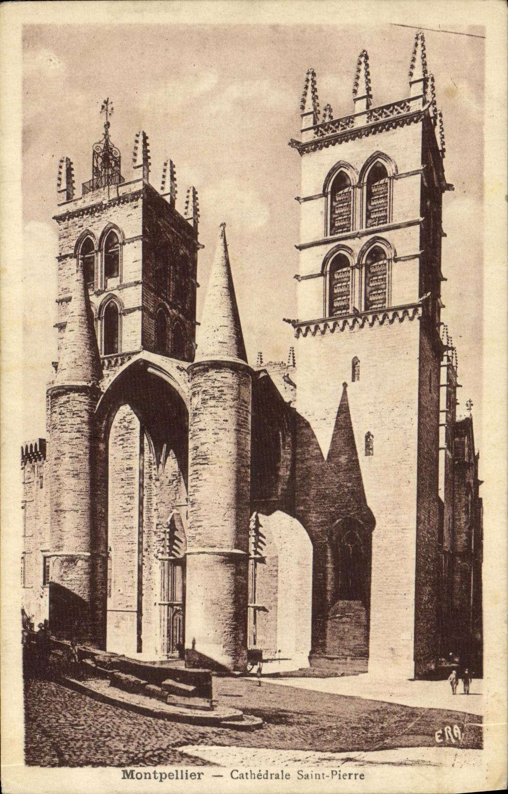 CPA Montpellier Cathedrale Saint Pierre