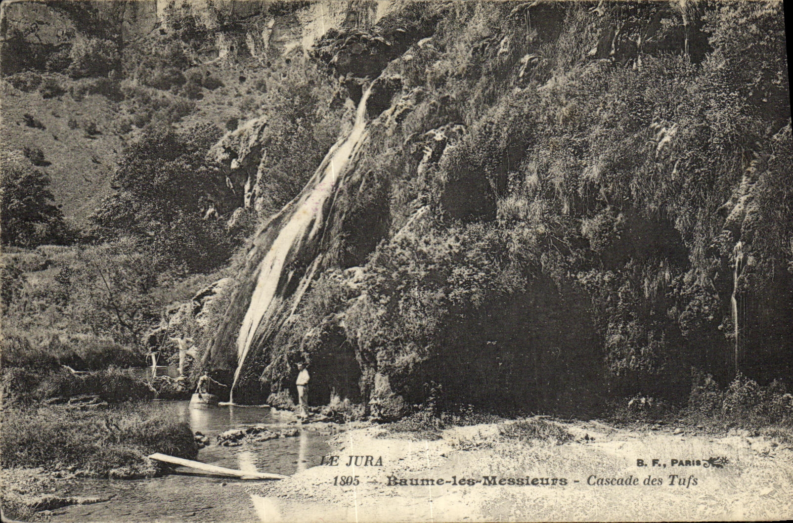 CPA Baume les Messieurs Cascade des Tufs