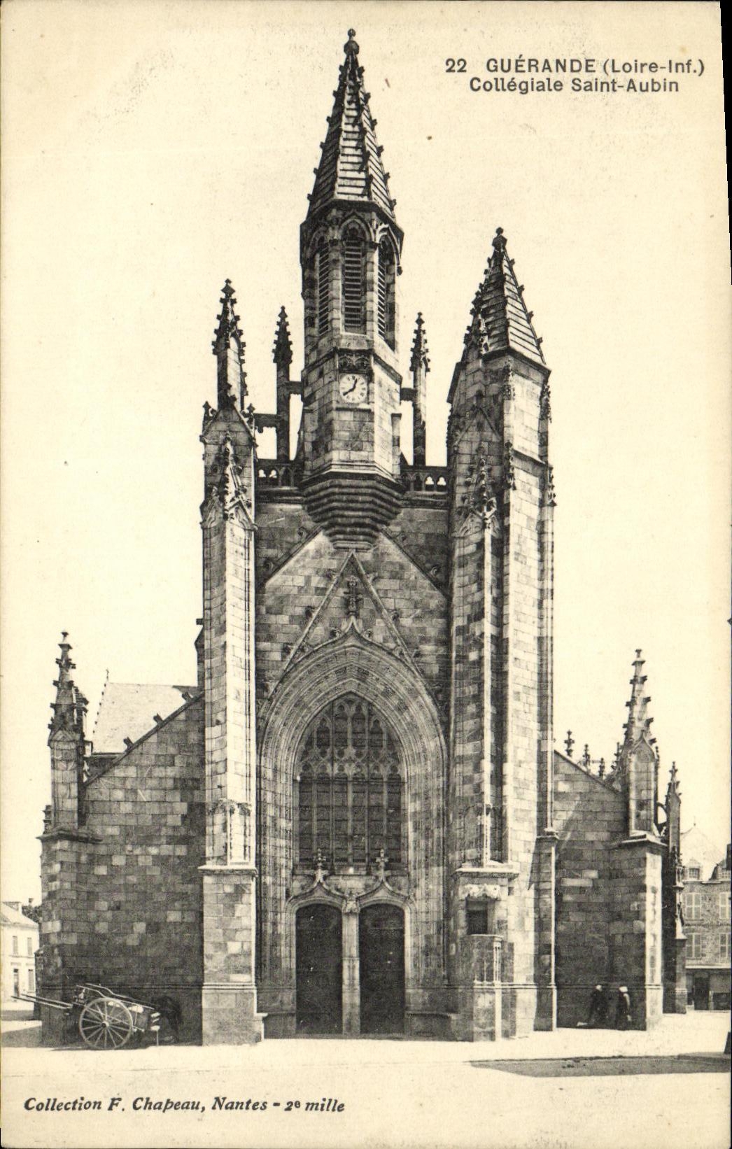 CPA Guerande Collegiale Saint Aubin