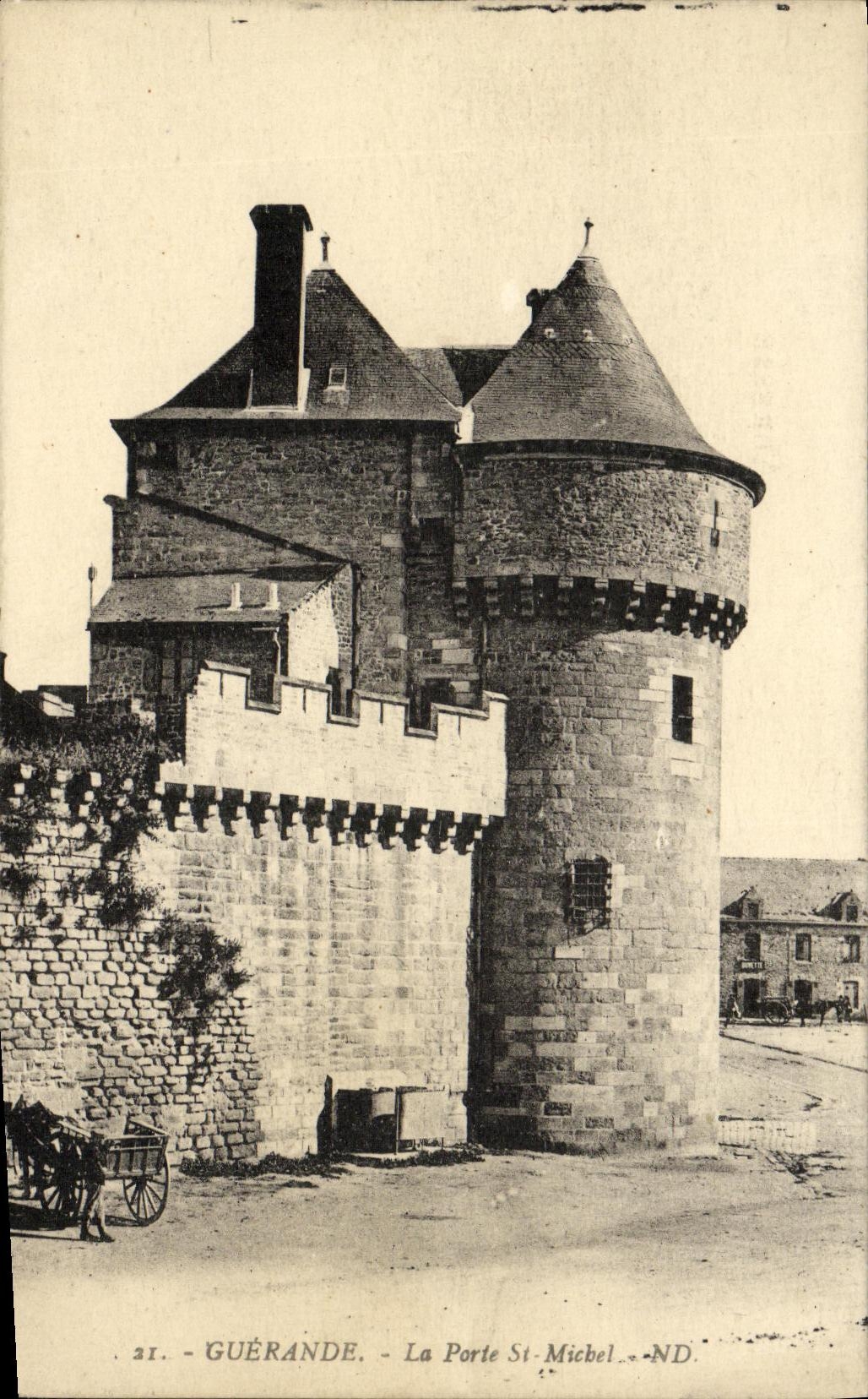 CPA Guerande La Porte St Michel