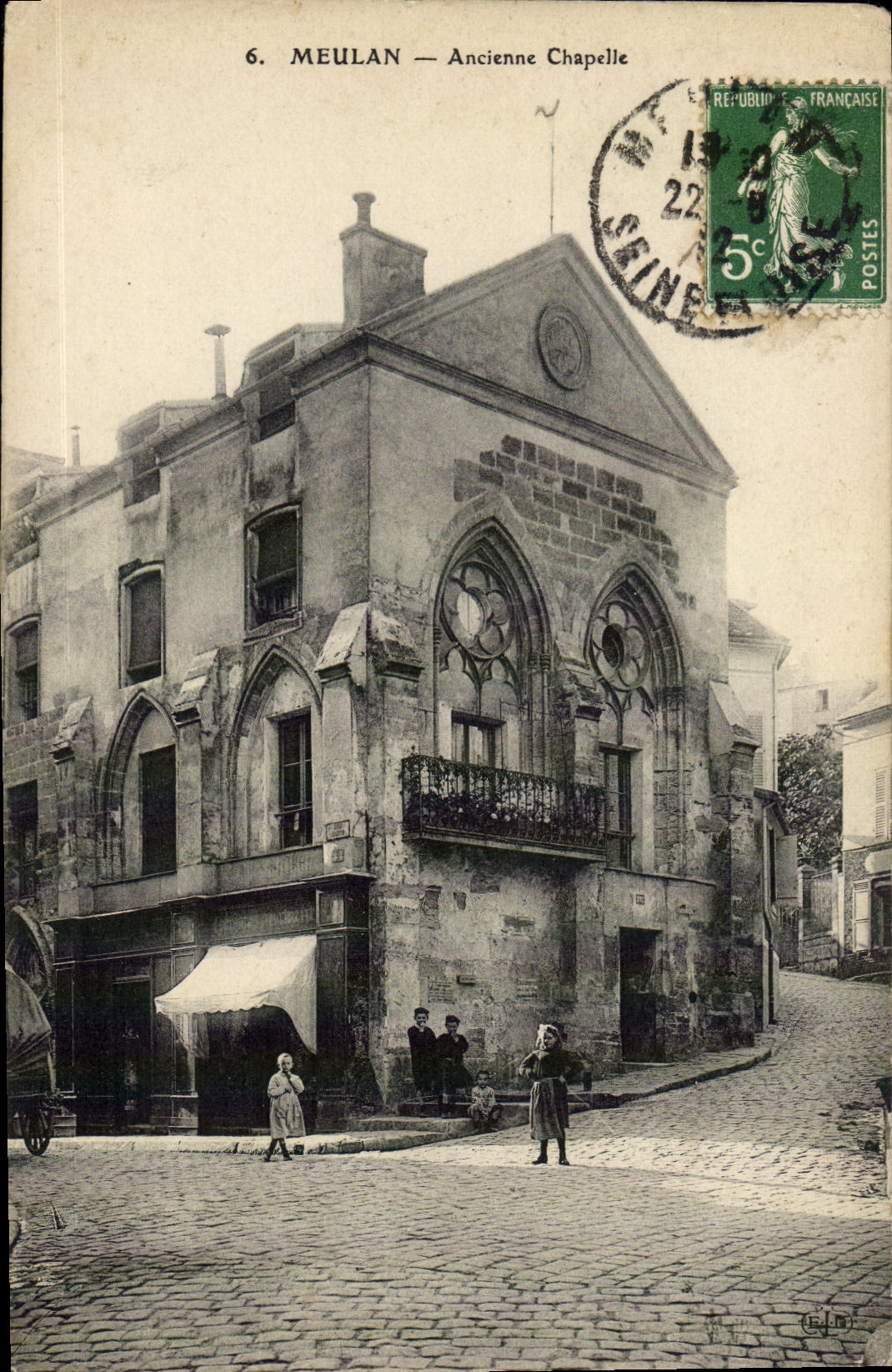 CPA Meulan Ancienne Chapelle