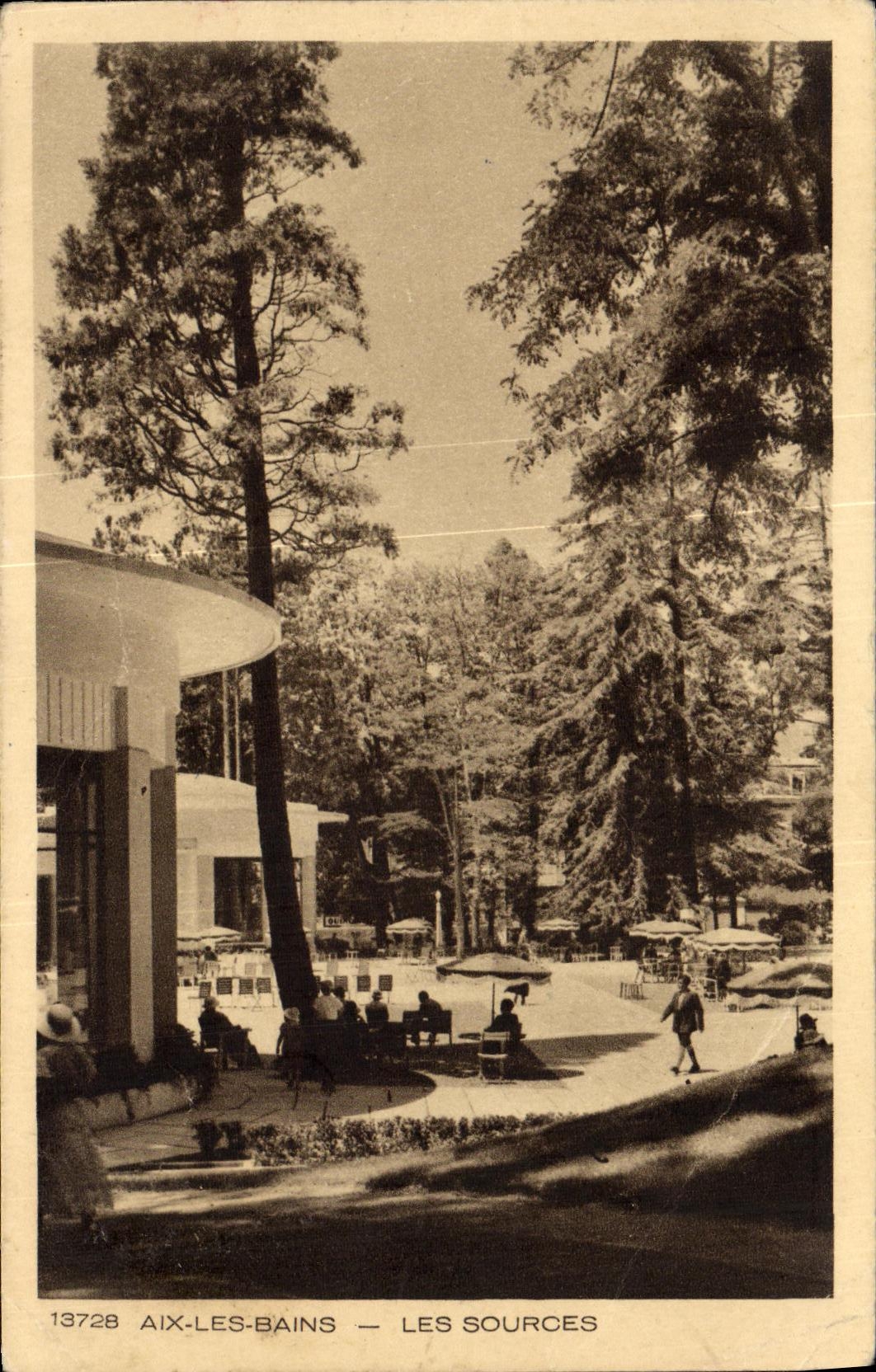 CPA Aix Les Bains Les Sources