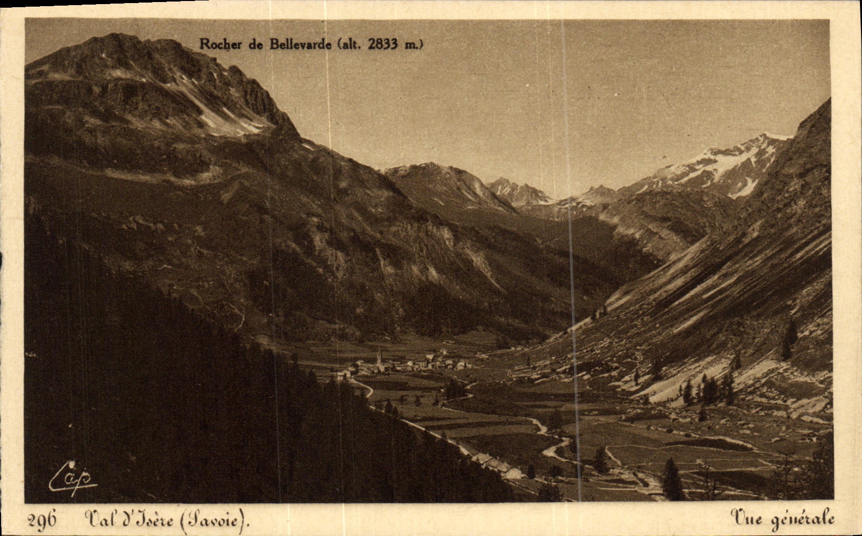 CPA Val d Isere Vue Generale