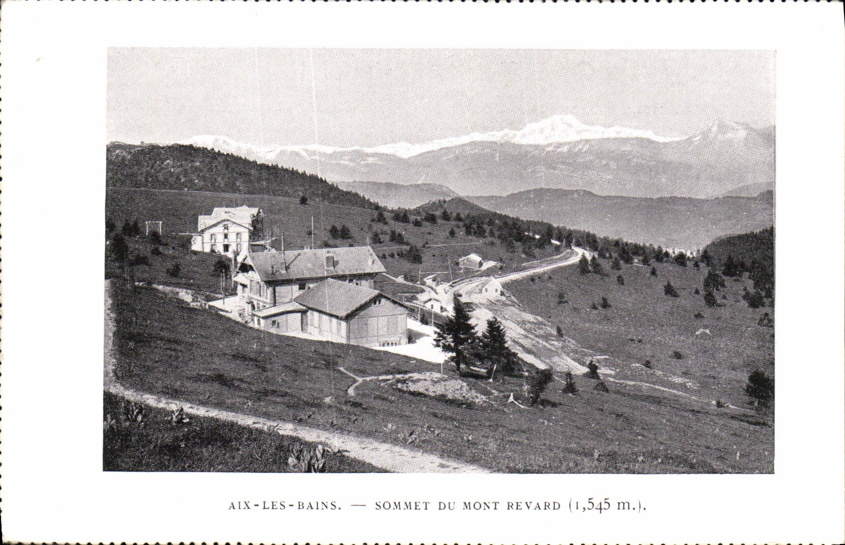 CPA Aix Les Bains Sommet Du Mont Revard