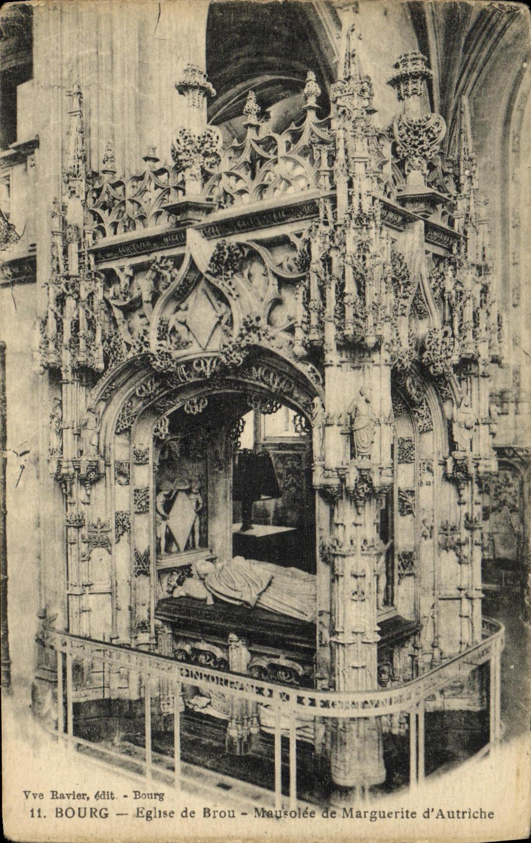 CPA Bourg Eglise de Brou Mausolee de Marguerite d Autriche
