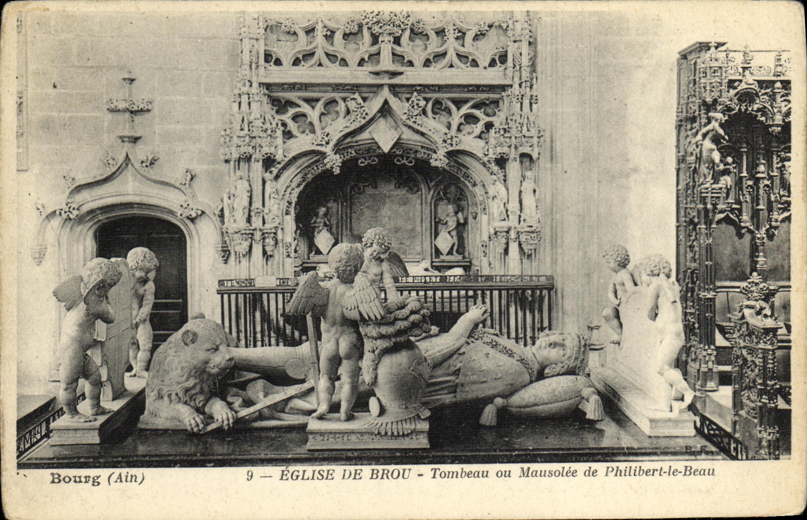 CPA Bourg Eglise De Brou Tombeau ou Mausolee de Philibert le Beau