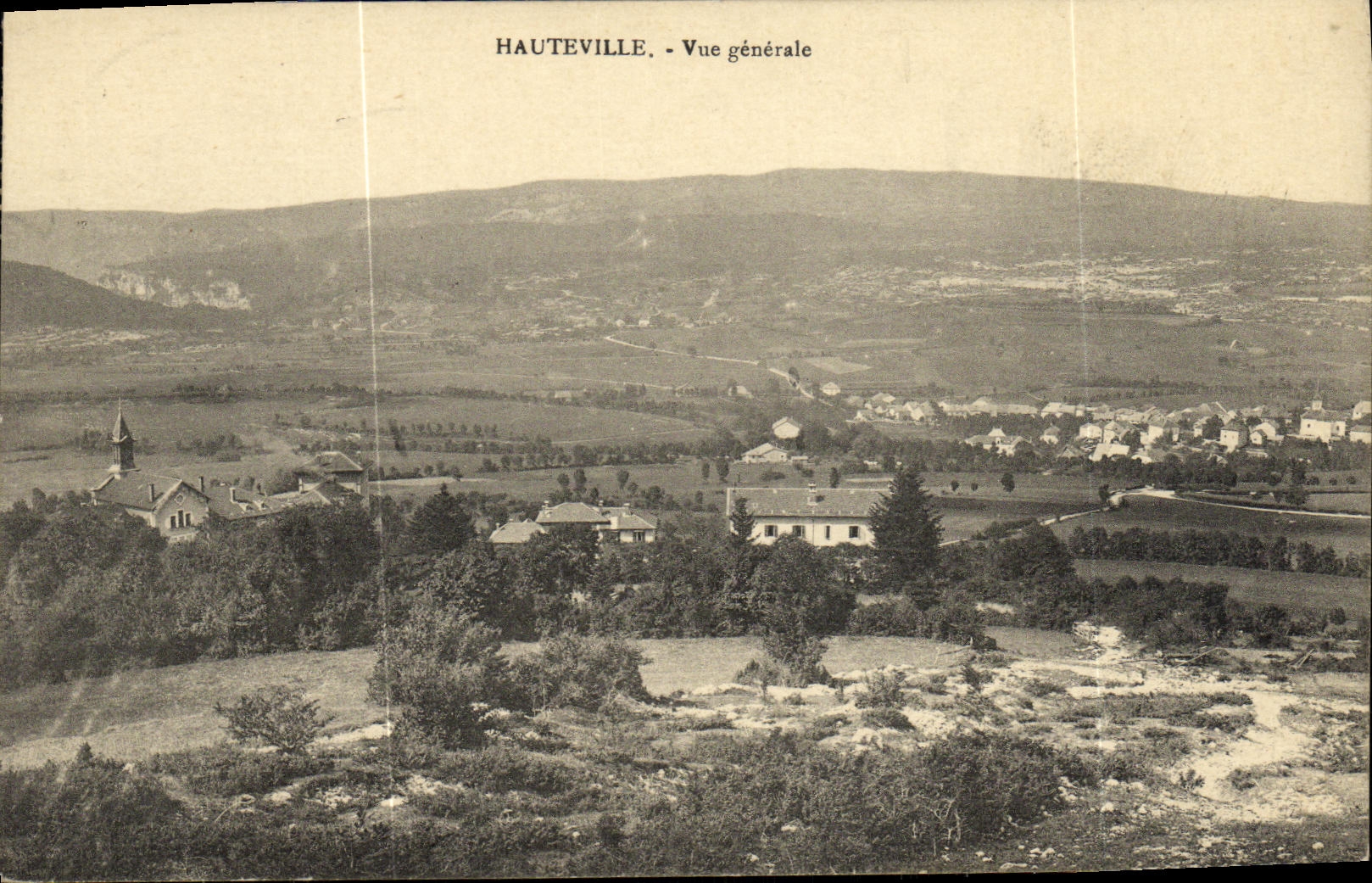 CPA Hauteville Vue Generale