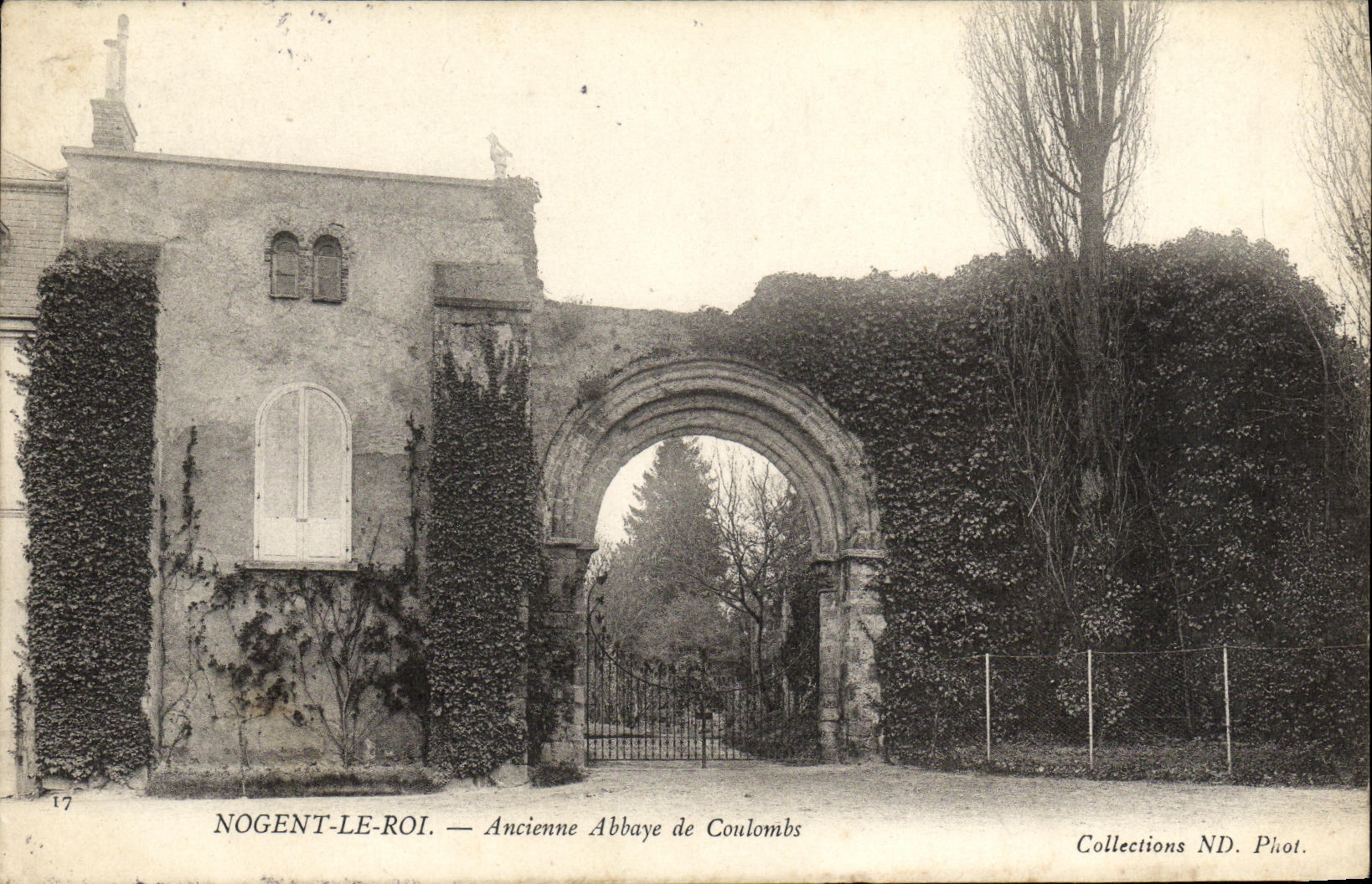 CPA Nogent Le Roi Ancienne Abbaye de Coulombs