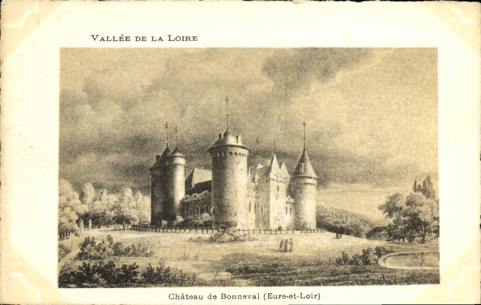CPA Chateau de Bonneval