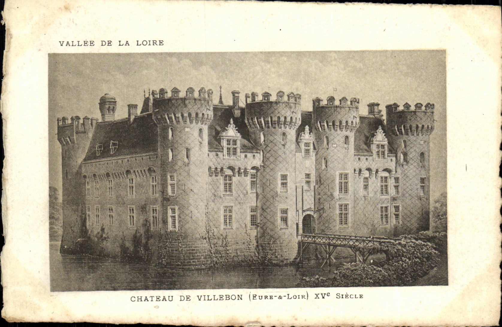 CPA Chateau de Villebon XV e Siecle