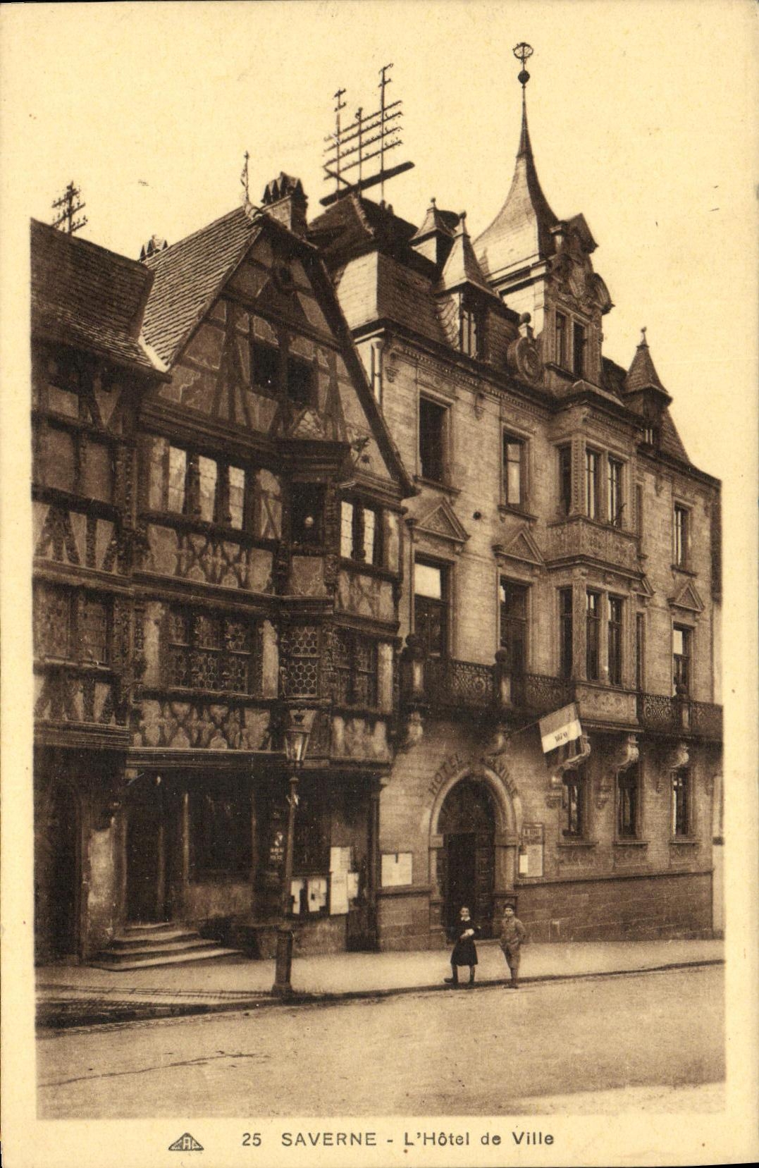 CPA Saverne L Hotel de Ville