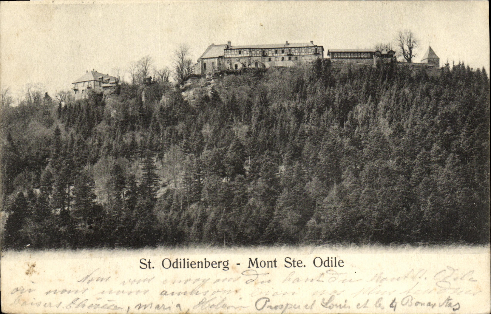 CPA St Odilienberg Mont Ste Odile 