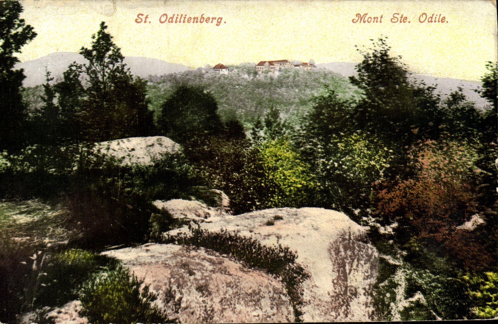 CPA St Odilienberg Mont Ste Odile 
