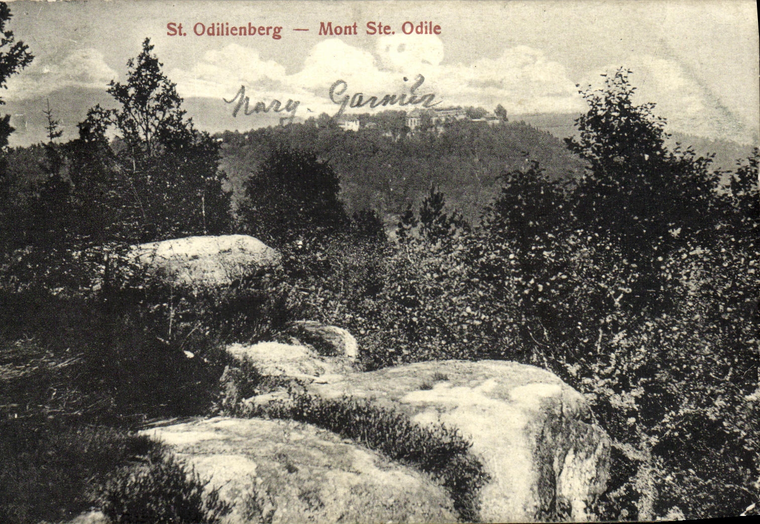 CPA St Odilienberg Mont Ste Odile 