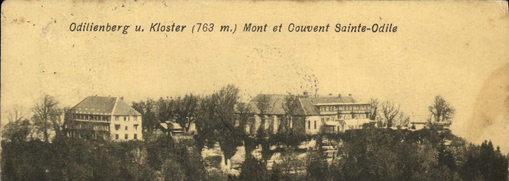 CPA Odilienberg u Kloster Mont et Couvent Sainte Odile