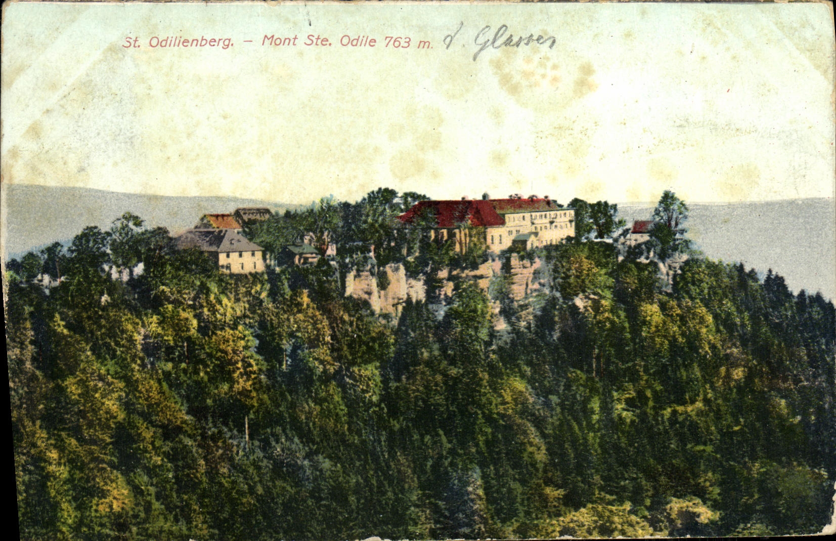 CPA St Odilienberg Mont Ste Odile