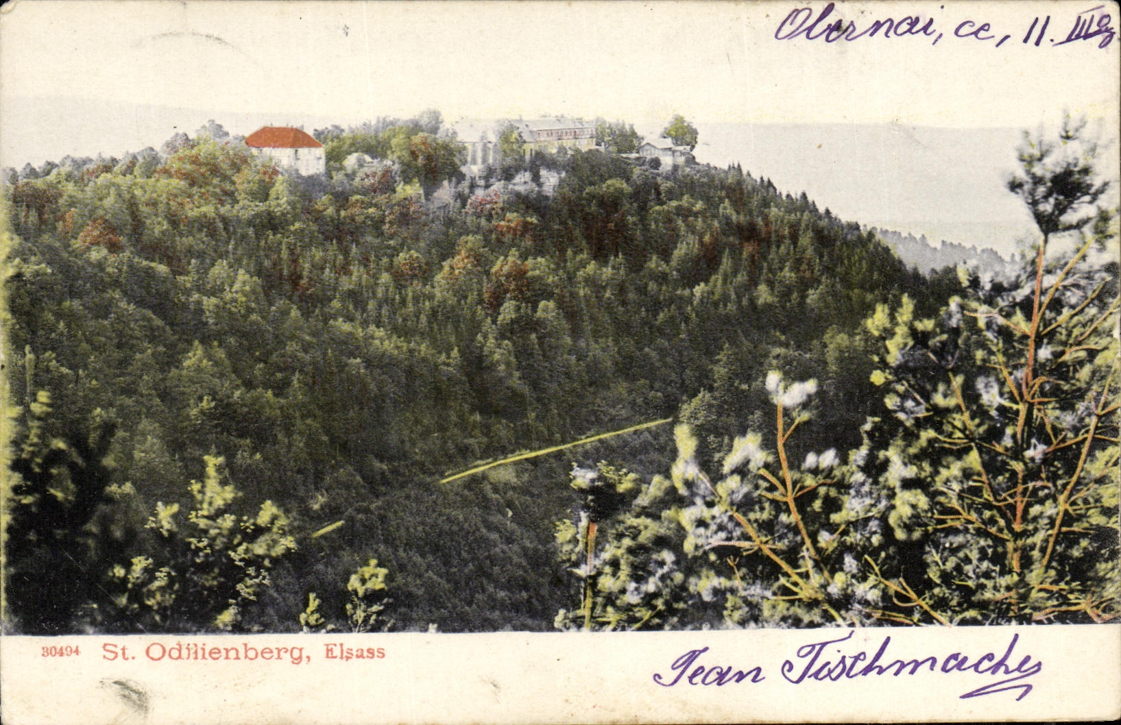 CPA Ste Odilienberg Elsass
