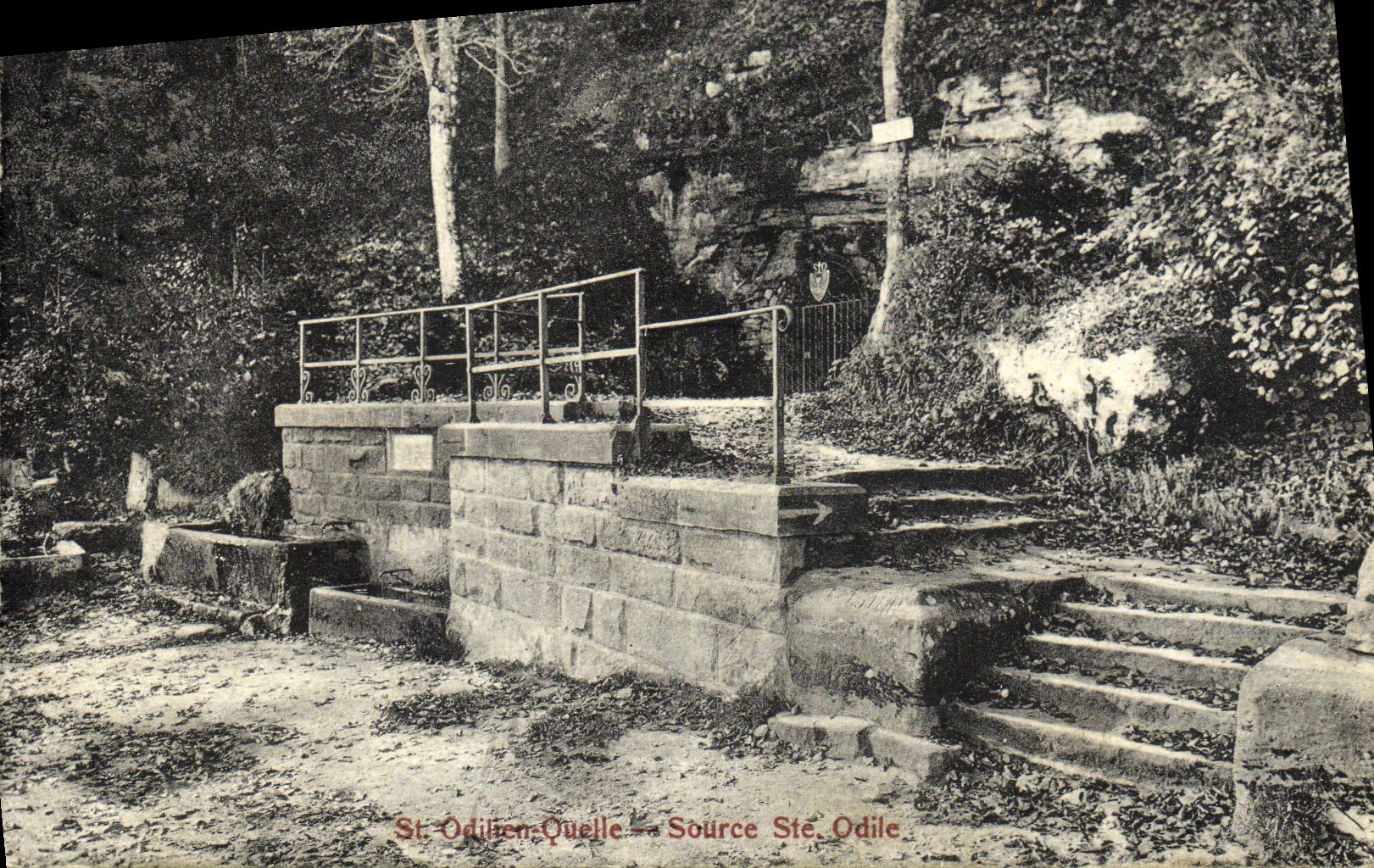 CPA Ste Odilie Source Ste Odile