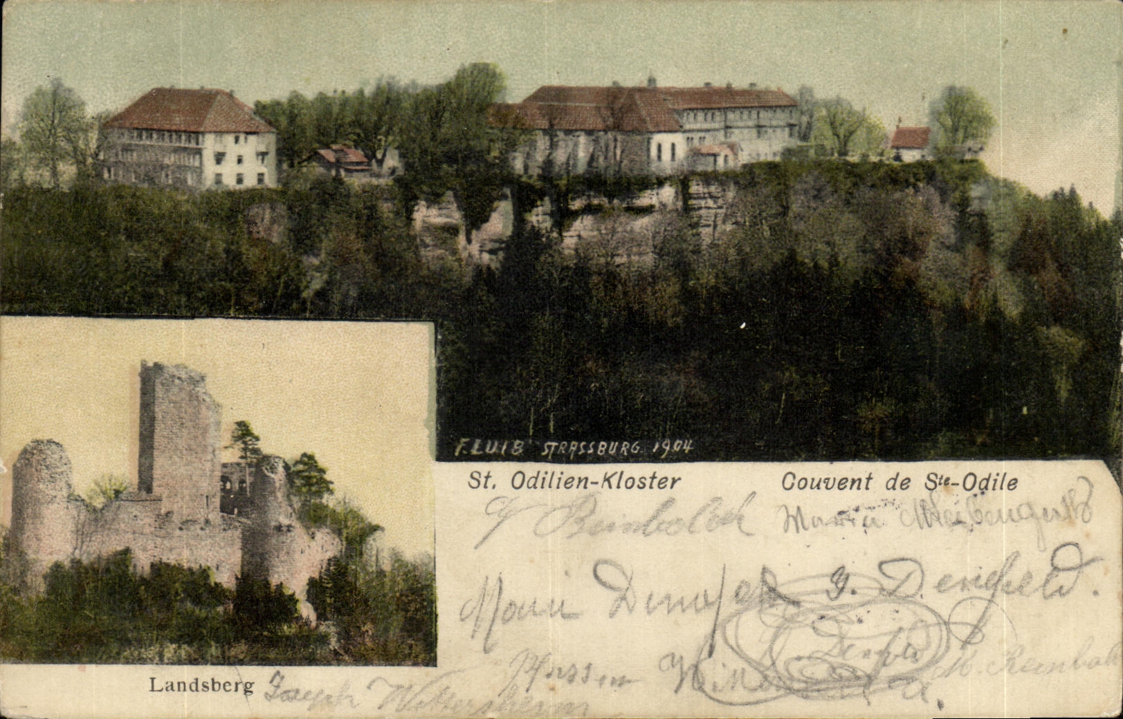 CPA St Odilien Kloster Couvent de Ste Odile