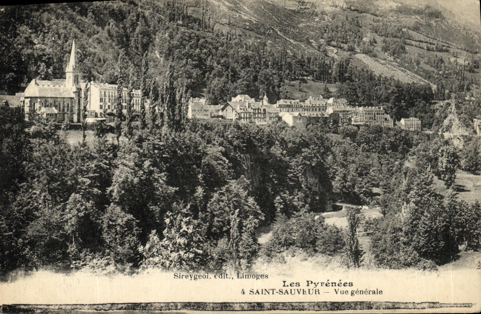 CPA Saintt Sauveur Vue generale