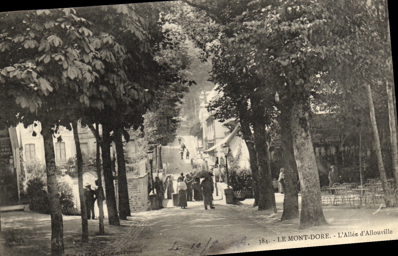 VINTAGE POSTCARD the Mount Gilds L Gone D Allouville