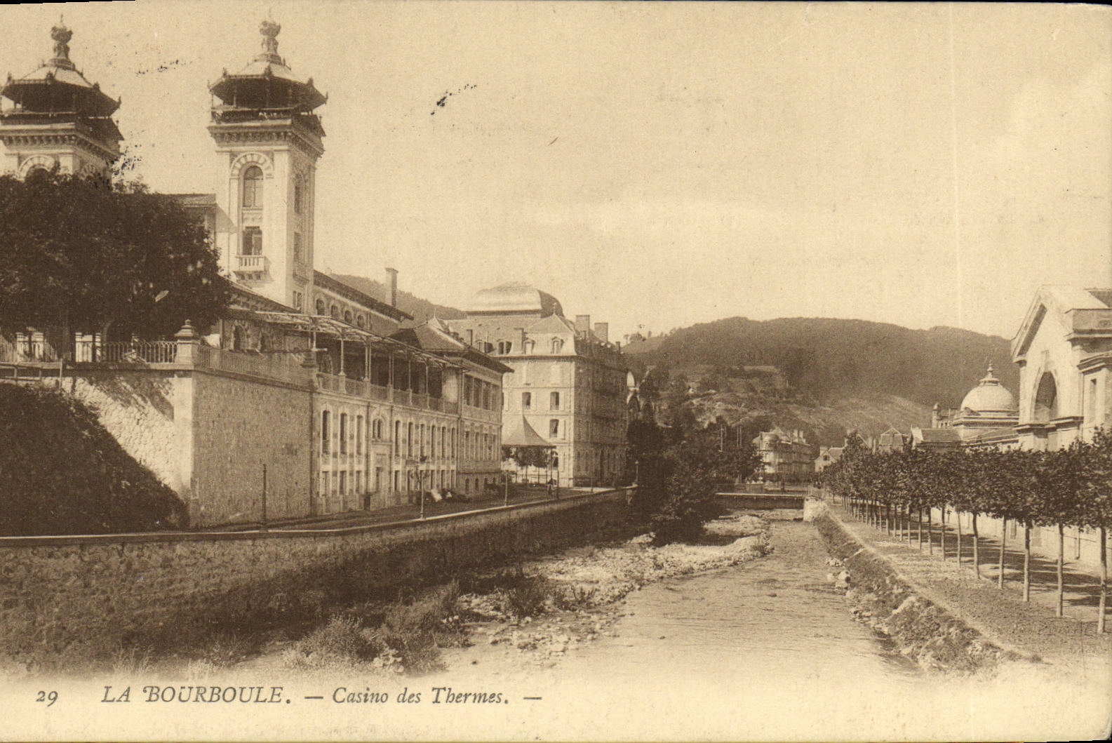 CPA La Bourboule Casino des Thermes