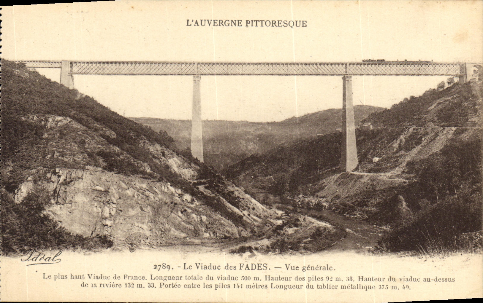 CPA Le Viaduc des Fades Vue Generale