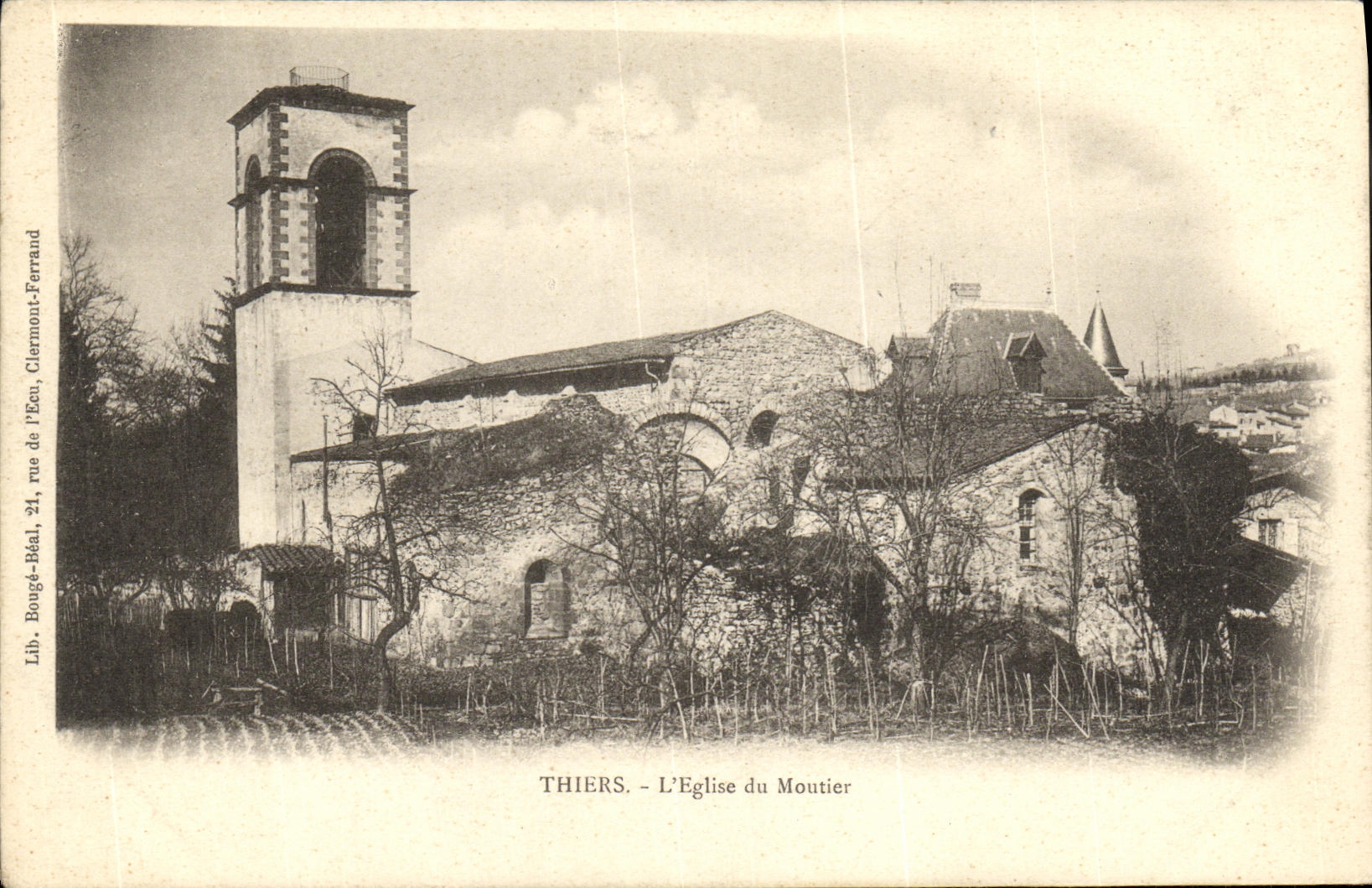 CPA Thiers L Eglise du Moutier