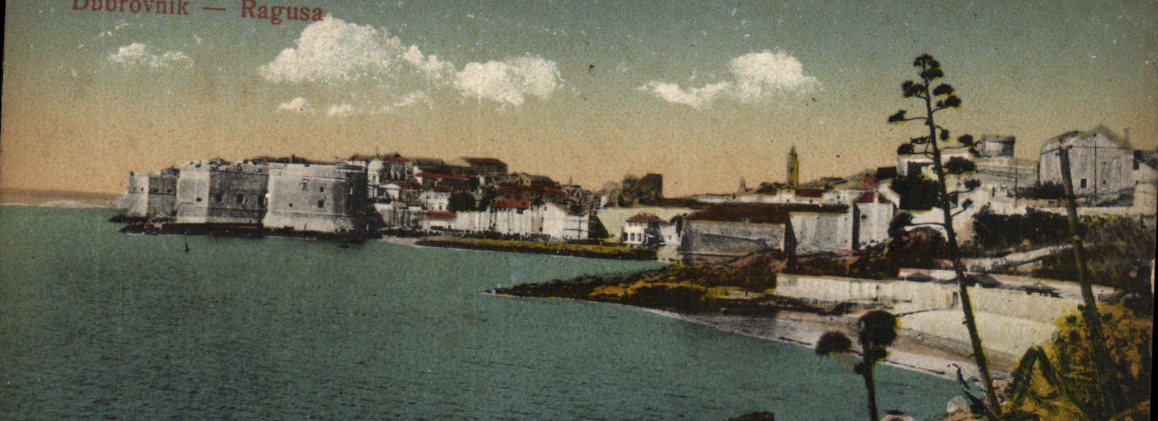 VINTAGE POSTCARD Ragusa Dubrovnik