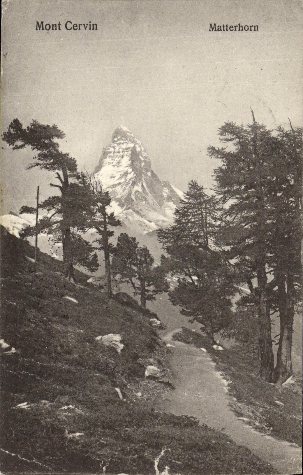 CPA Mont Cervin Matterhorn 