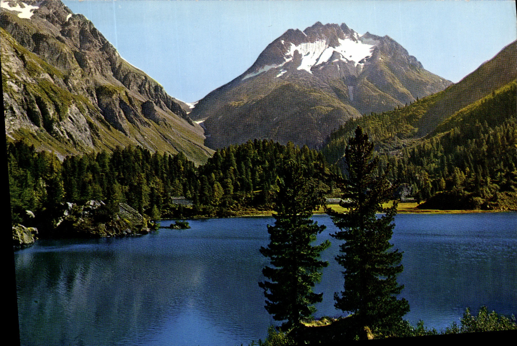 MODERN CARD Maloja Lago di Cavloccio put Monte del Forno