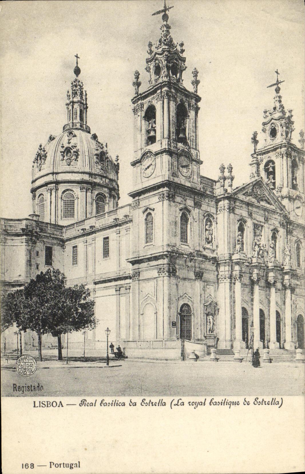 CPA Lisboa Real Basilica da Estrella 