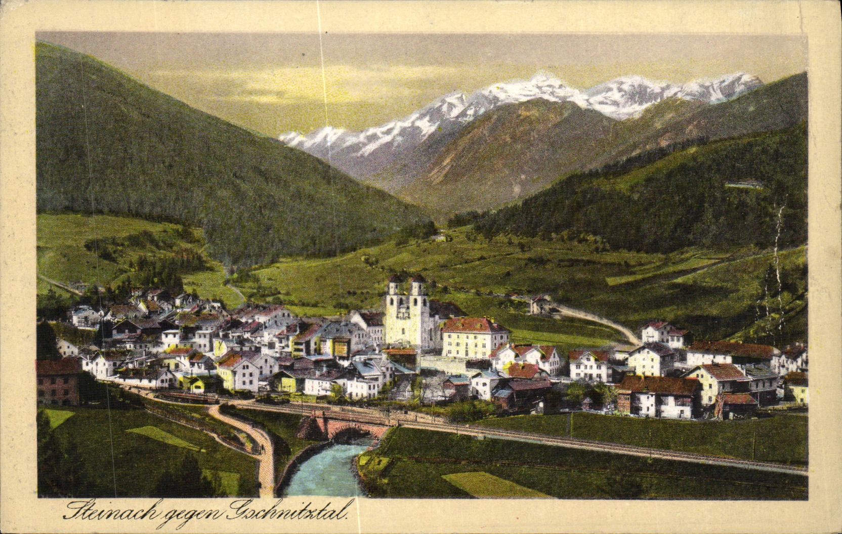 VINTAGE POSTCARD Steinach