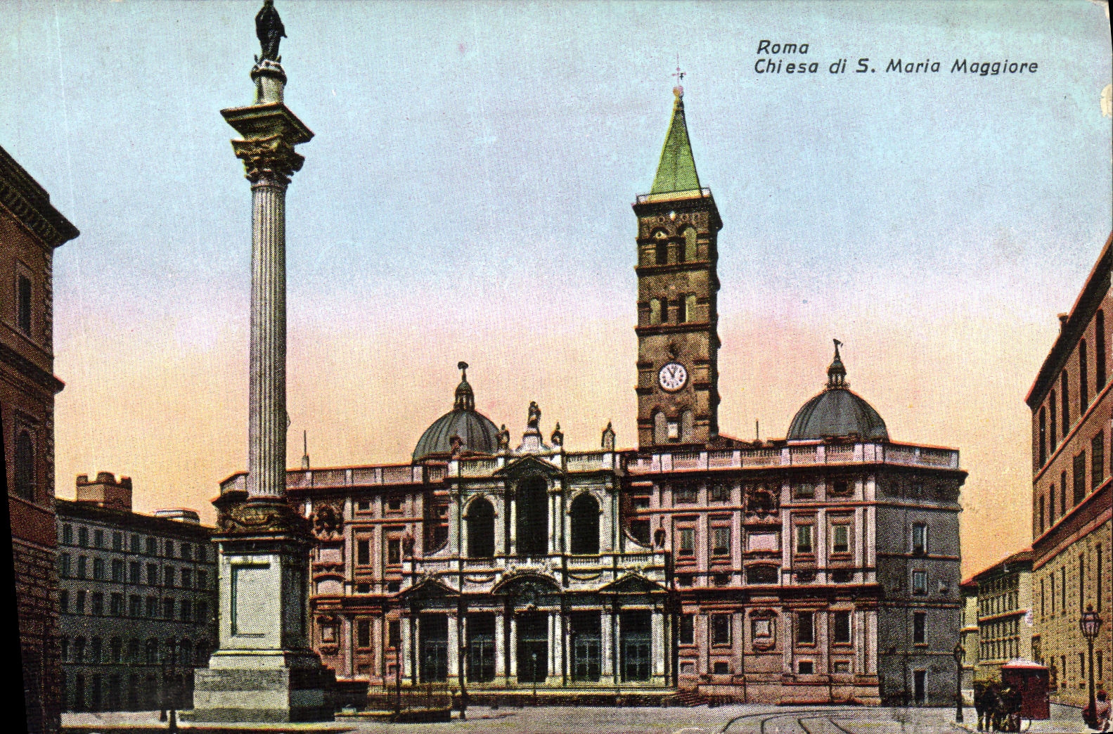 CPA Roma Chiesa Maria Maggiore