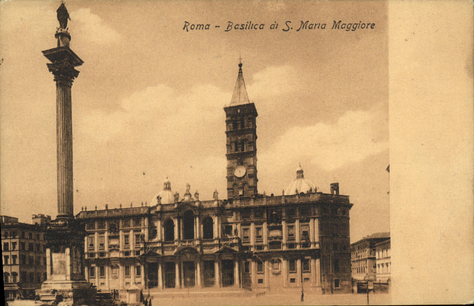 CPA Roma Basilica di S Maria Maggiore