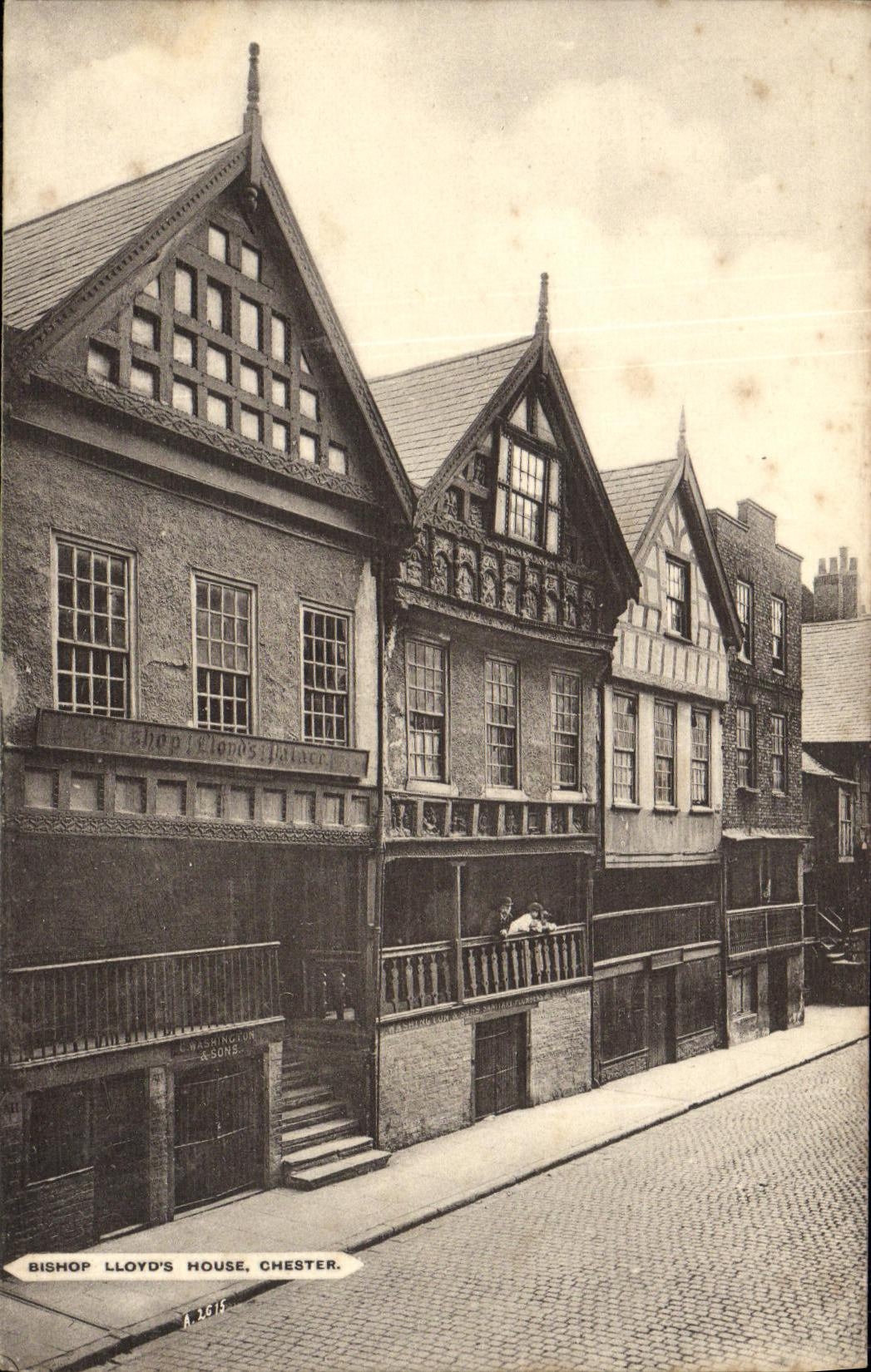 Casa de obispo Lloyd S Chester de la POSTAL de la VENDIMIA