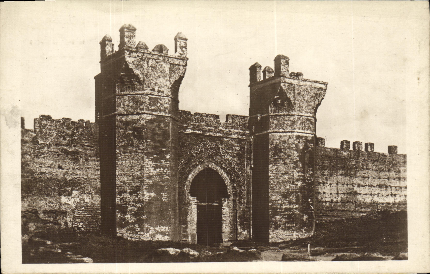 VINTAGE POSTCARD Rabat Carries Kasbah De Chellah Xlll E S