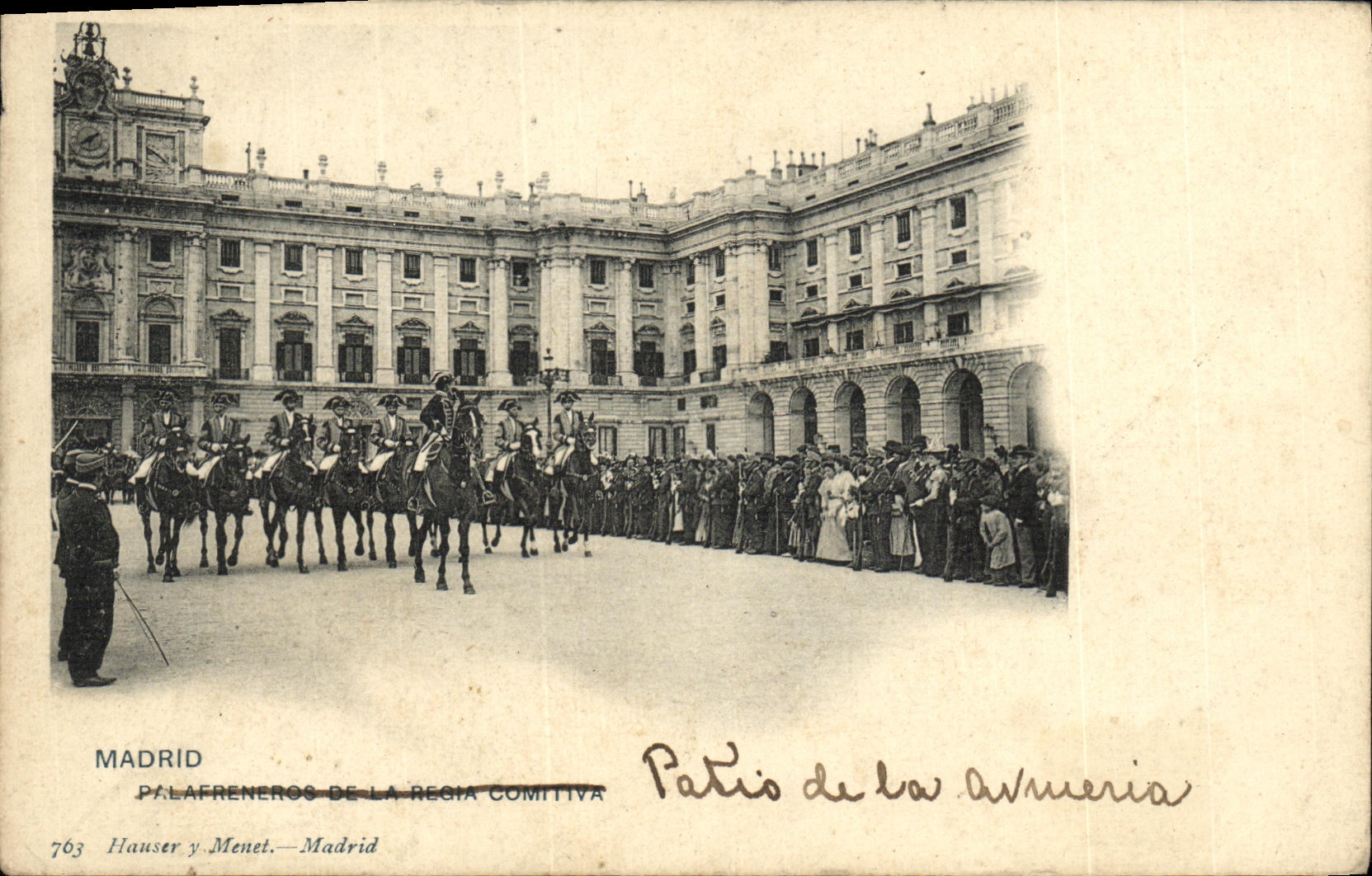 VINTAGE POSTCARD Madrid
