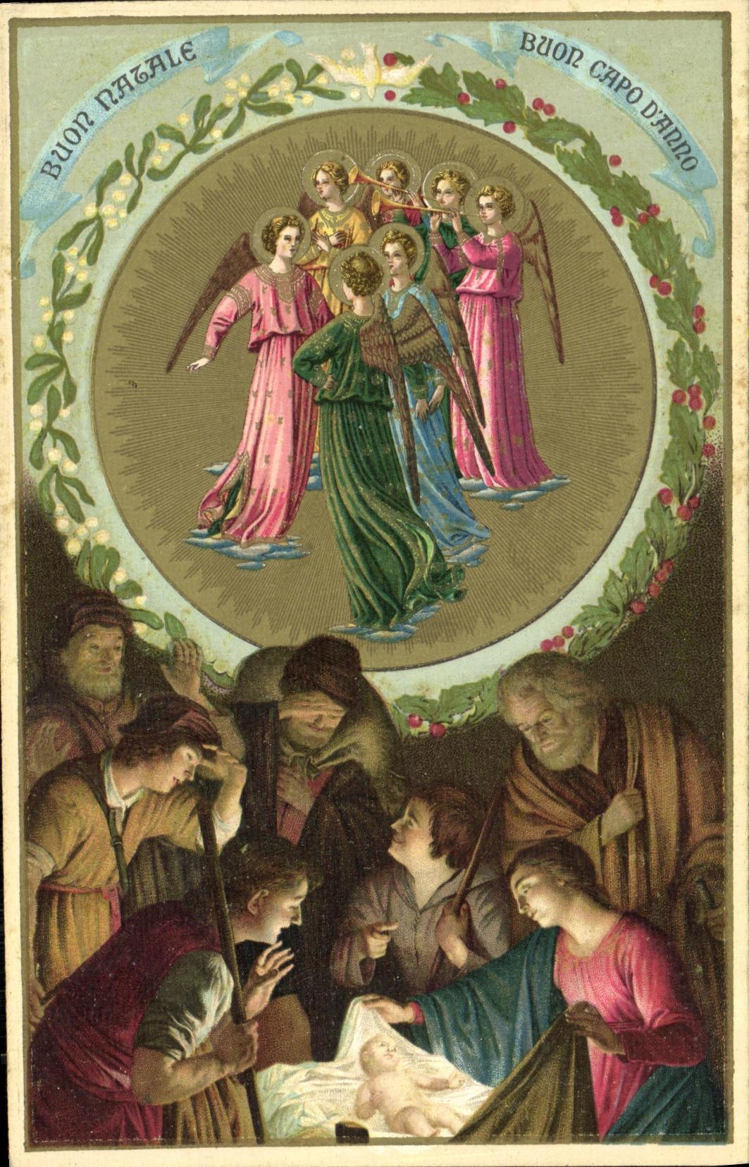 VINTAGE POSTCARD Buon Native Boun Chpo D Ass