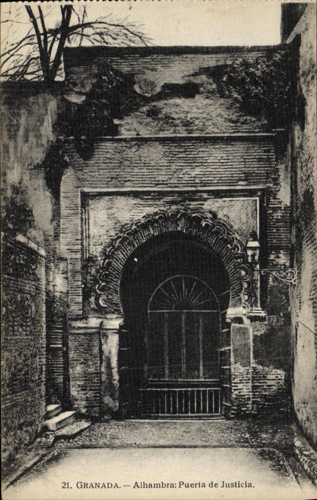 CPA Granada Alhambra Puerta de Justicia