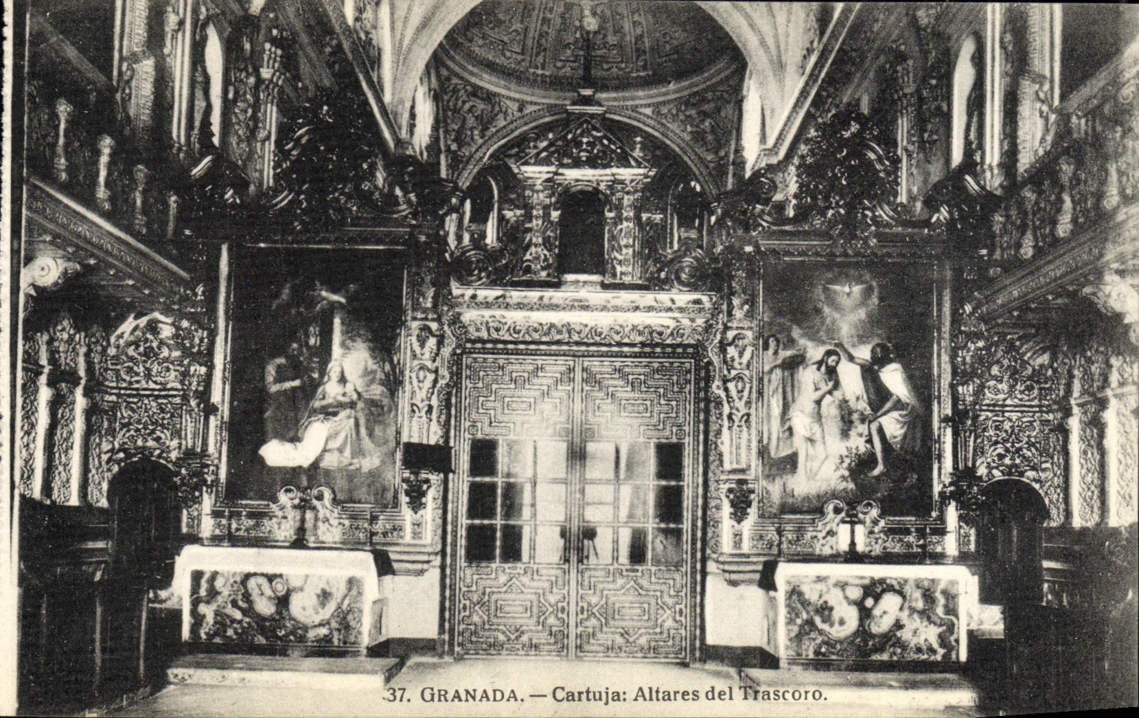 CPA Granada Cartuja Altraes del Trascoro