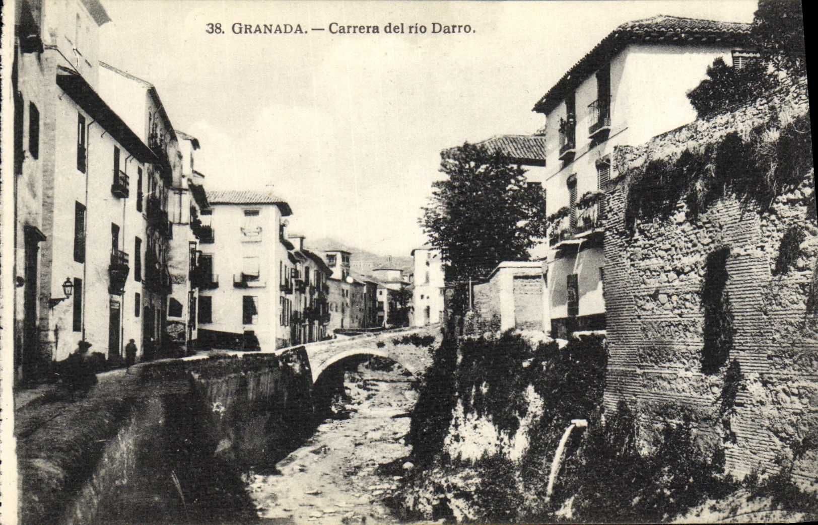 CPA Granda Carrera del rio Darro