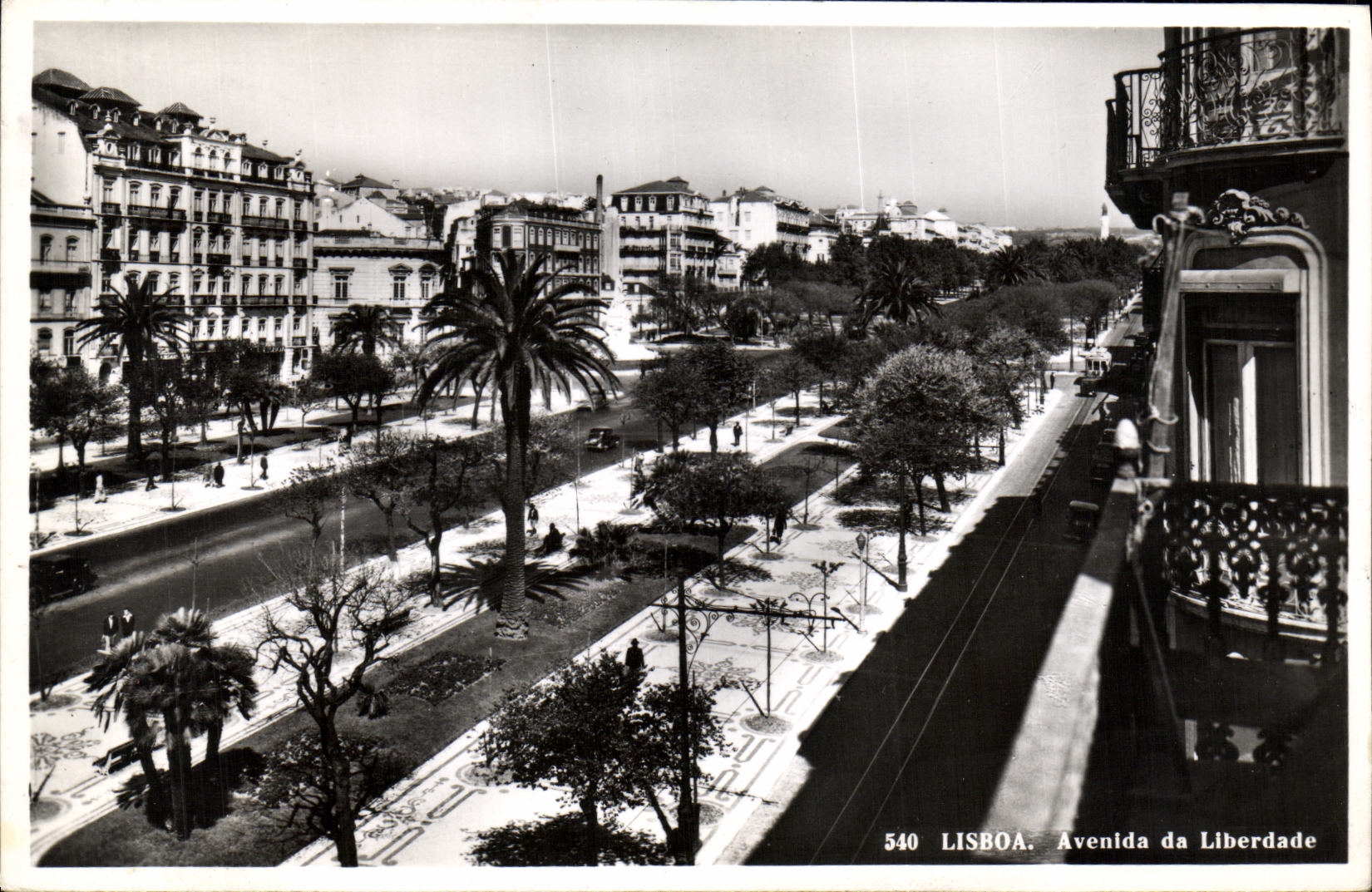CPA Lisboa Avenida da Liberdade