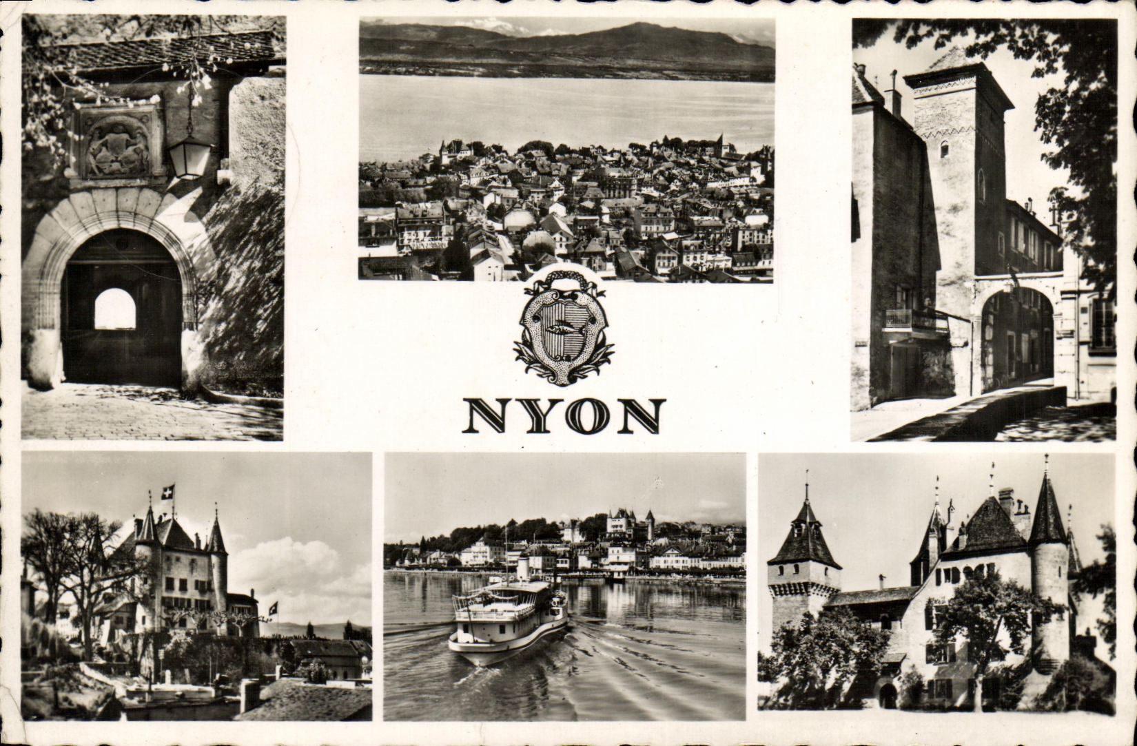 VINTAGE POSTCARD Nyon
